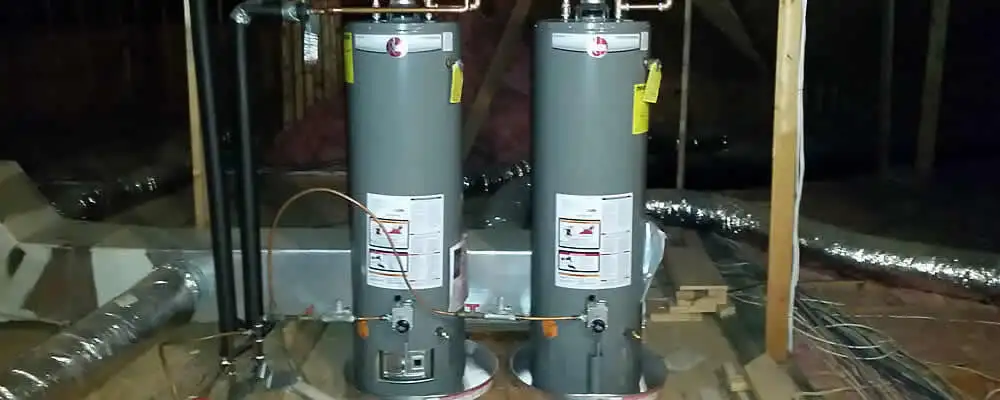 Tankless water heater installation for home hot water in Fort Worth, TX
